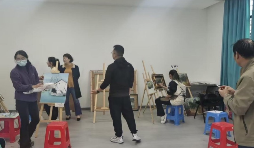 北湖区文化馆公益培训照片